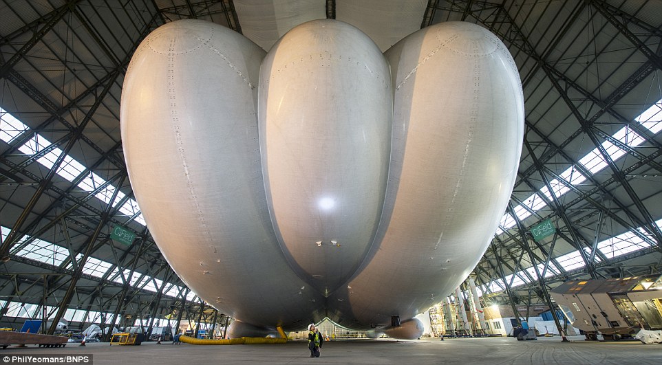 World's biggest aircraft 'takes off' for the first time 