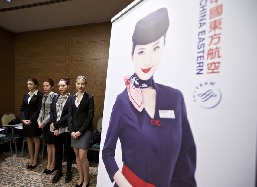 China Eastern Airlines holds recruitment event in Italy