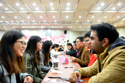 College students find true love in blind date held in Hefei 
