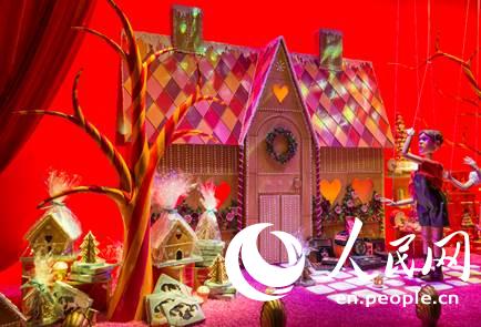 Harrods launches 2015 Christmas windows