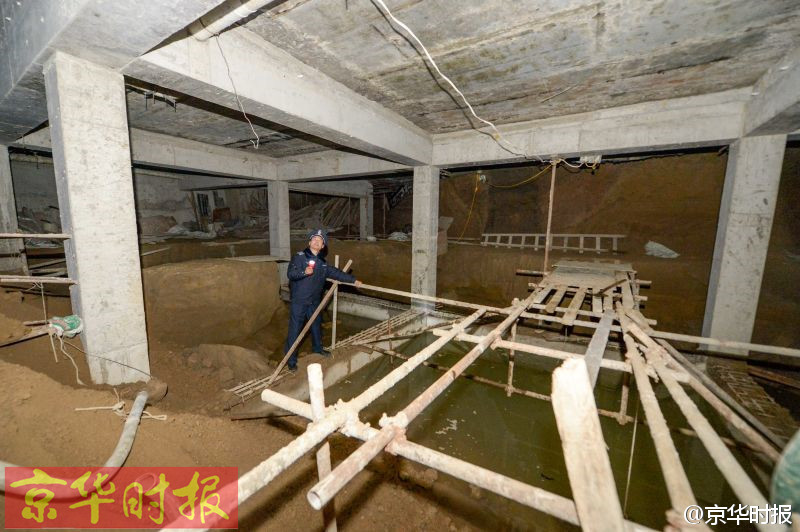 Three-story illegal underground construction found in Beijing