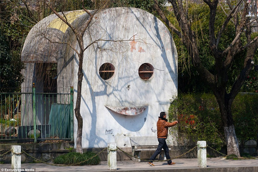 From a UFO to a giant camera: China's wackiest WC's revealed to mark World Toilet Day