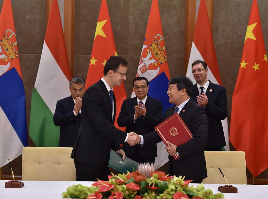 China signs high-speed rail construction deals with Hungary and Serbia