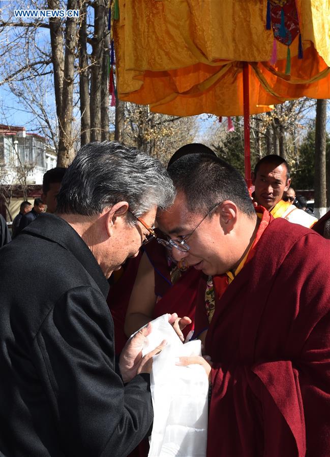 11th Panchen Lama visits Lhasa