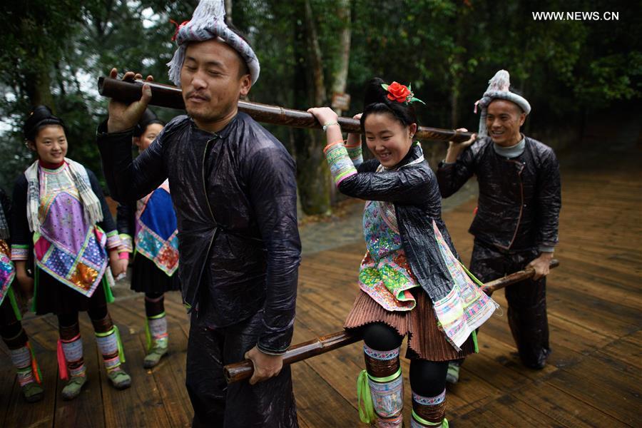 The last gunmen's tribe of Miao ethnic group in SW China