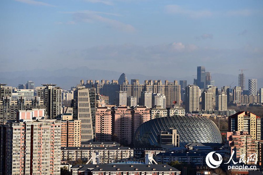 Beijing sees the blue sky again after severe haze