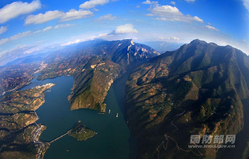 Spectacular aerial photos of the Three Gorges