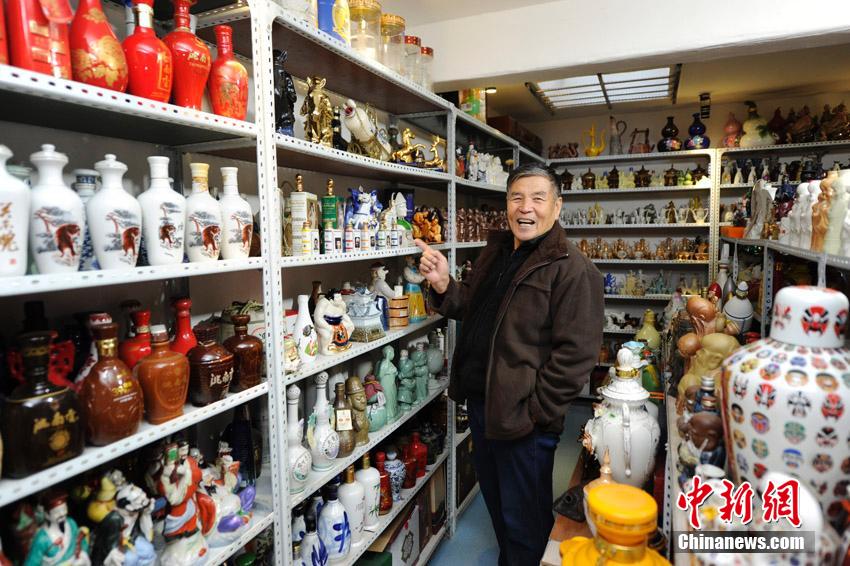 Man collects over 10,000 drinking vessels in three decades
