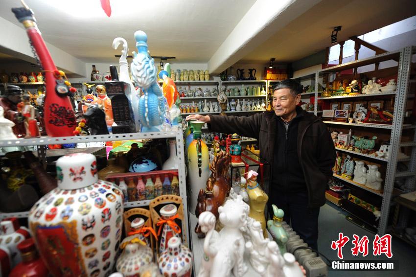 Man collects over 10,000 drinking vessels in three decades