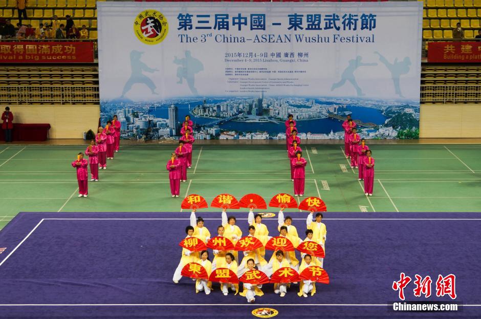 3rd China-ASEAN Wushu Festival opens in Liuzhou