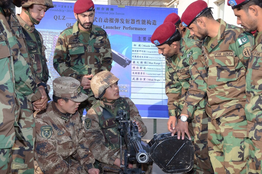 Joint Training Exercise between China and Pakistan Kicks off