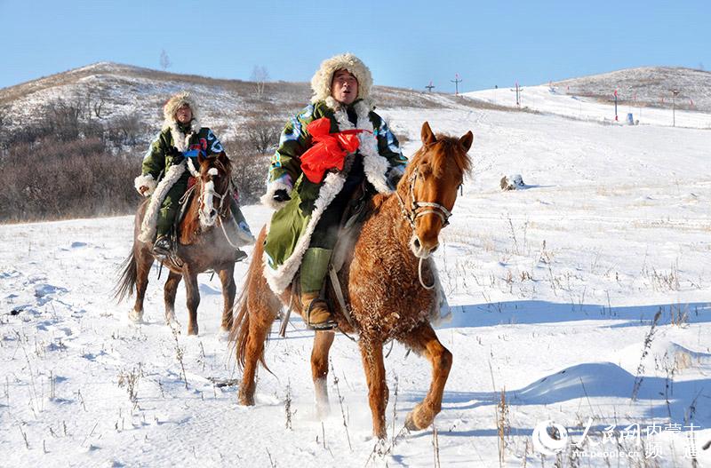 Ice and snow tourism season starts in Hulun Buir Grassland