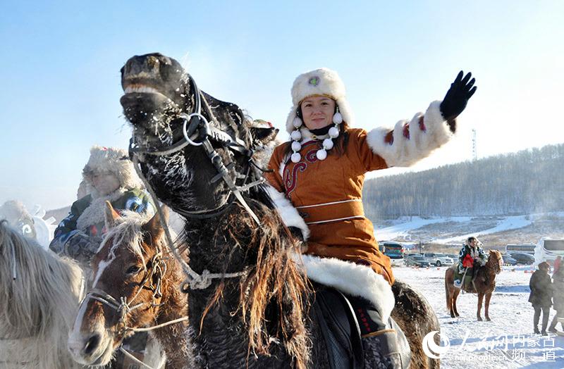 Ice and snow tourism season starts in Hulun Buir Grassland