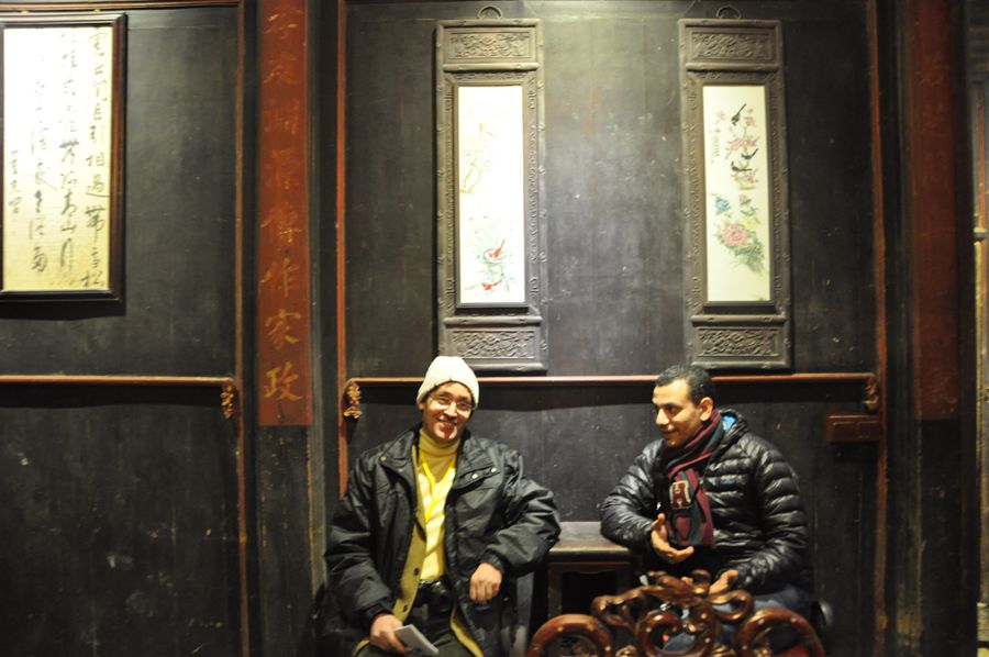 Ancient buildings in Yanfang village of Jiangxi
