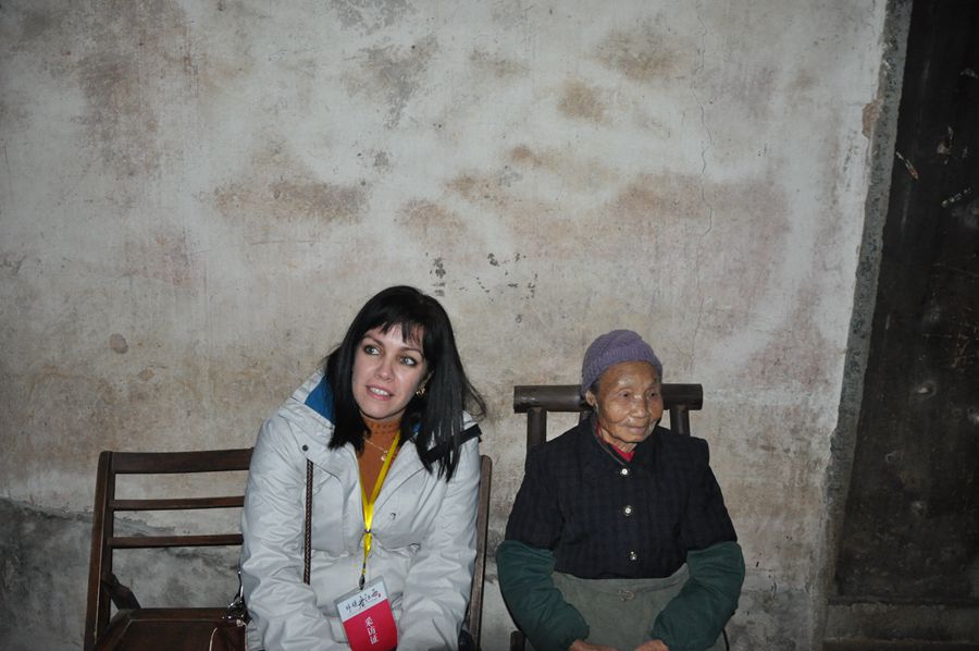 Ancient buildings in Yanfang village of Jiangxi