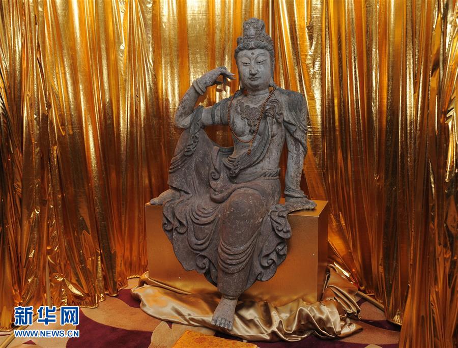 Guanyin Statue from Tang Dynasty Returned from Thailand