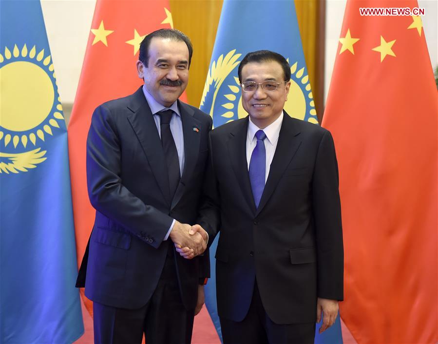 Premier Li holds talks with Kazakhstan's PM in Beijing