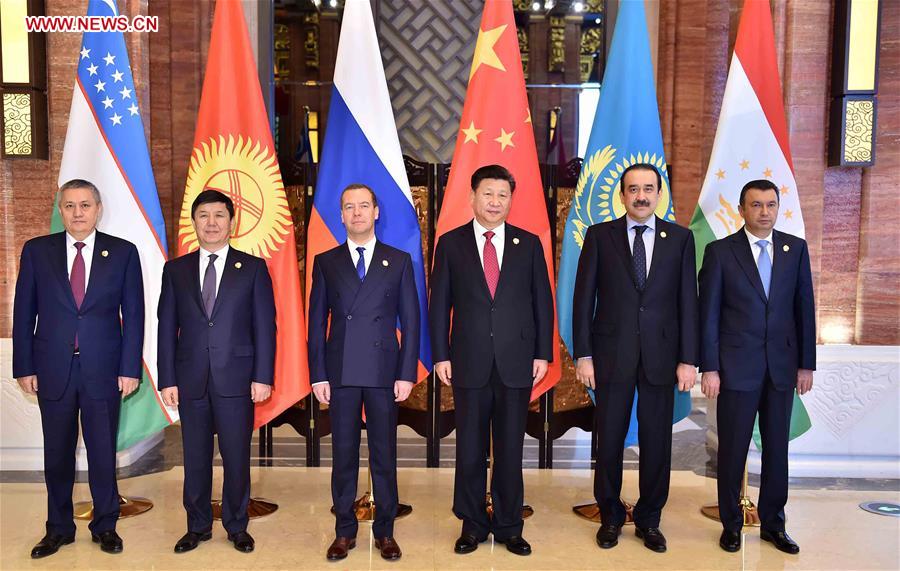 Chinese president meets leaders of SCO members in Wuzhen