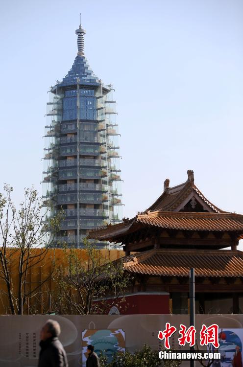 Thousand-year Porcelain Tower of Nanjing completes renovation