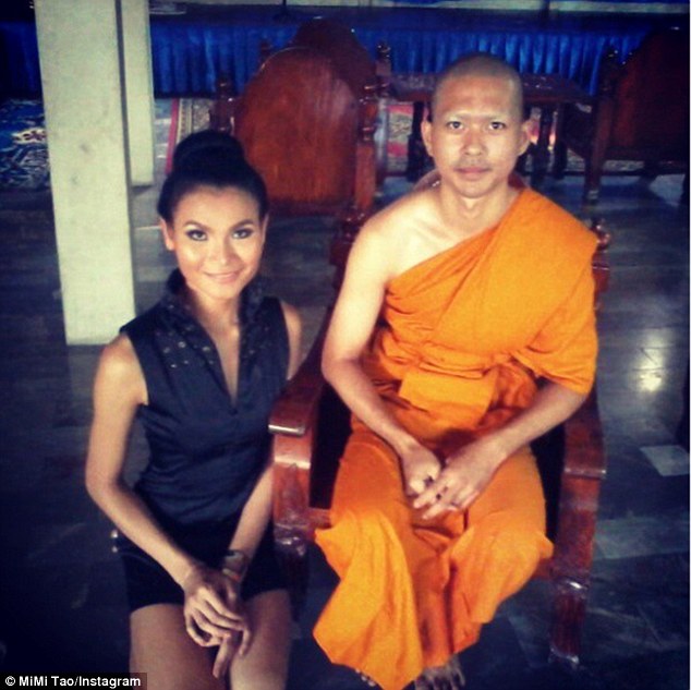 The transgender lingerie model who spent six years as a monk before becoming one of Thailand's biggest stars 