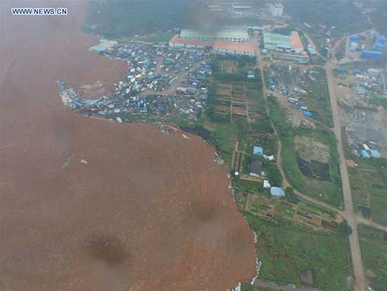 91 missing in south China landslide