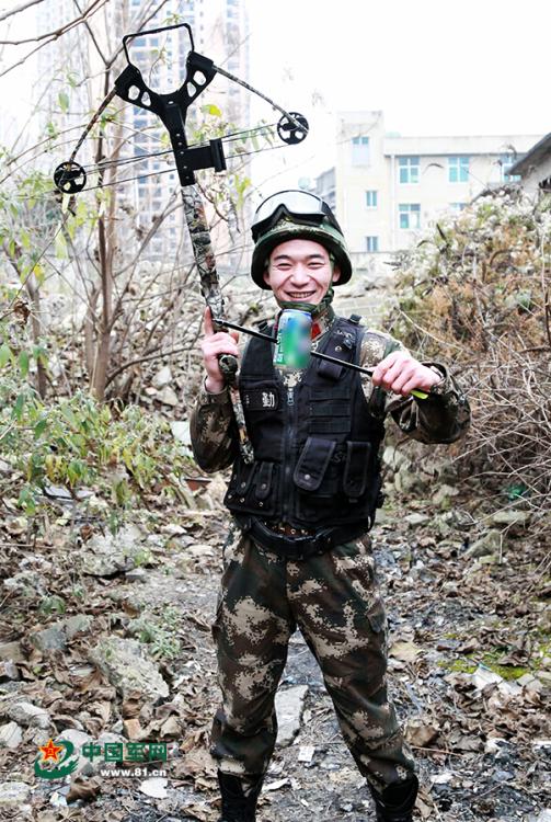 Armed police force conducts tactical training in Guizhou