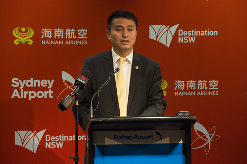 Hainan Airlines launches service from Xi'an to Sydney