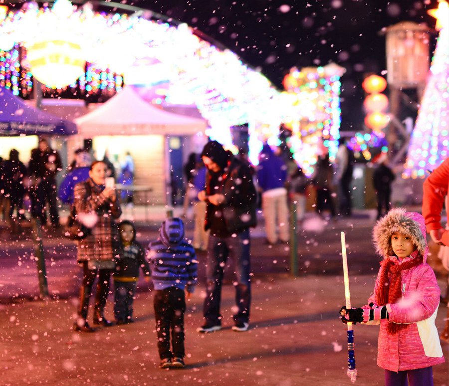 Lights carnival lightens holidays in California