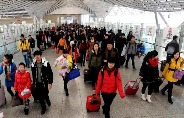 2.9 billion trips expected to be made during the 2016 Spring Festival travel season