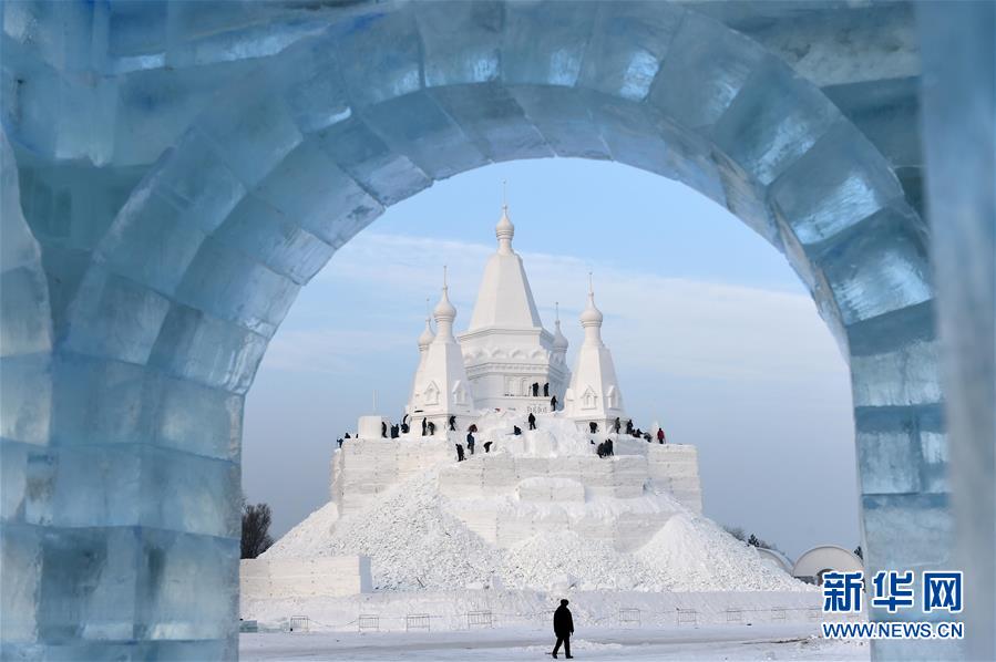 World's highest snow sculpture to be built in Harbin