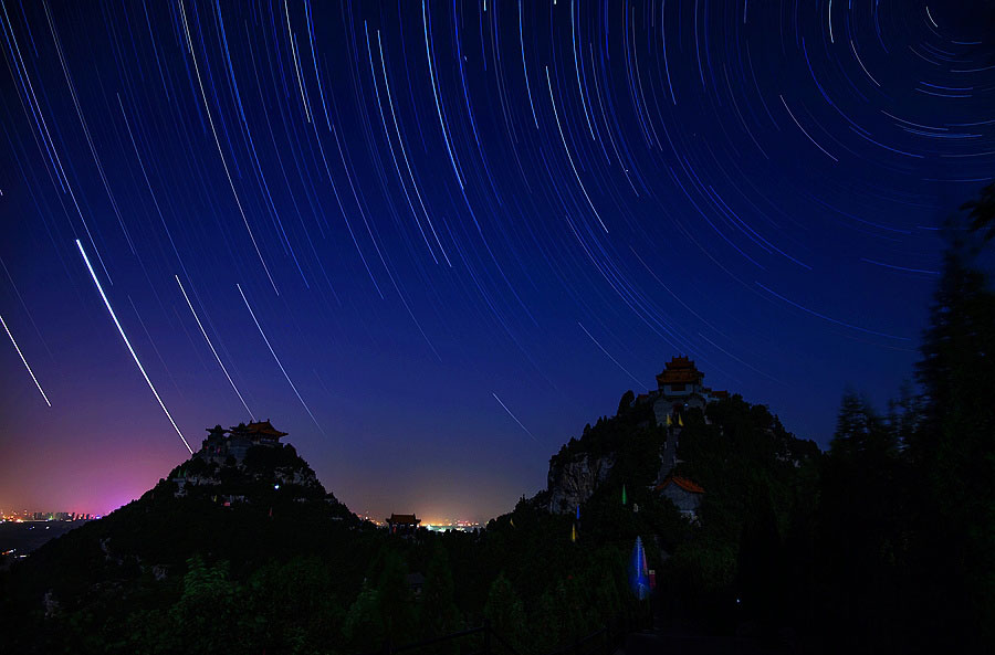 Picturesque scenery of Jue Mountain