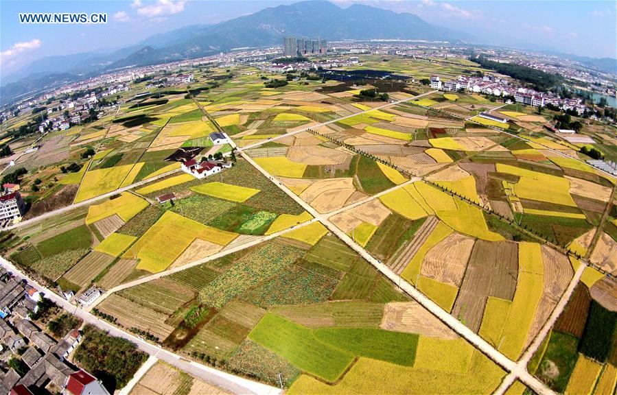 Amazing aerial views around China in 2015
