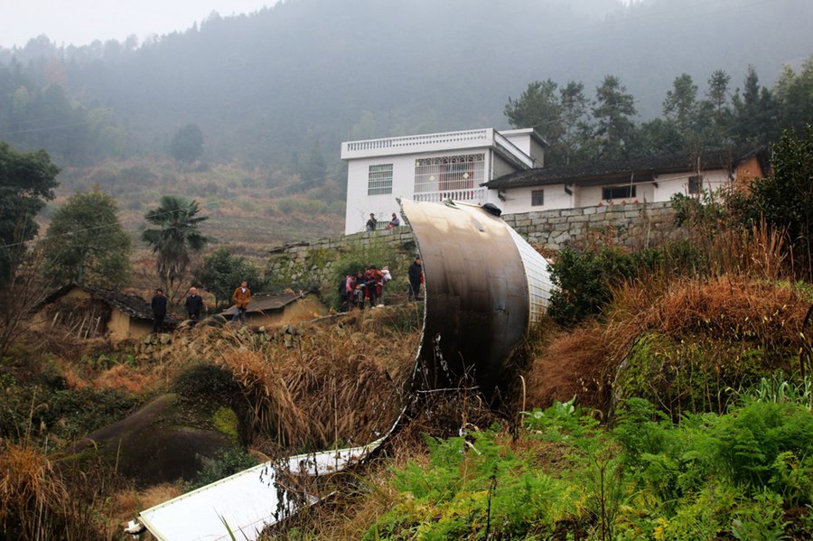 Fairing debris of China's Gaofen-4 satellite found in Jiangxi