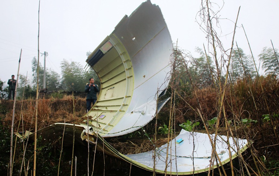 Fairing debris of China's Gaofen-4 satellite found in Jiangxi