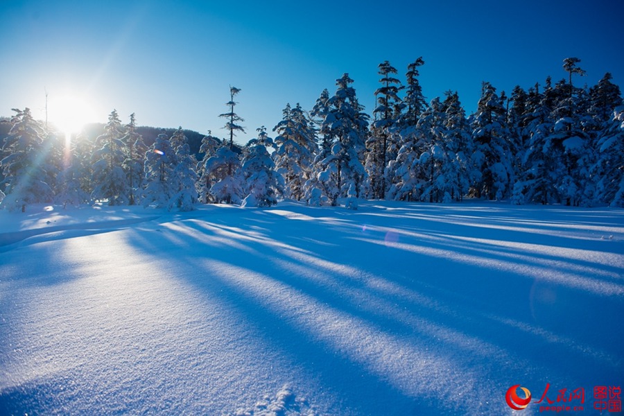 China's first alpine snow entertainment park opens 