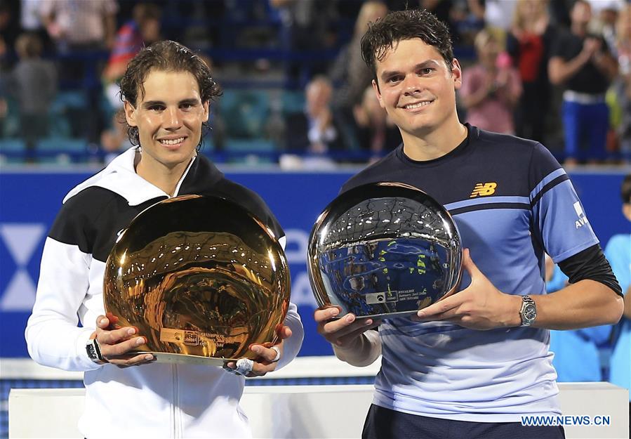 Nadal claimes title of Mubadala World Tennis Championship