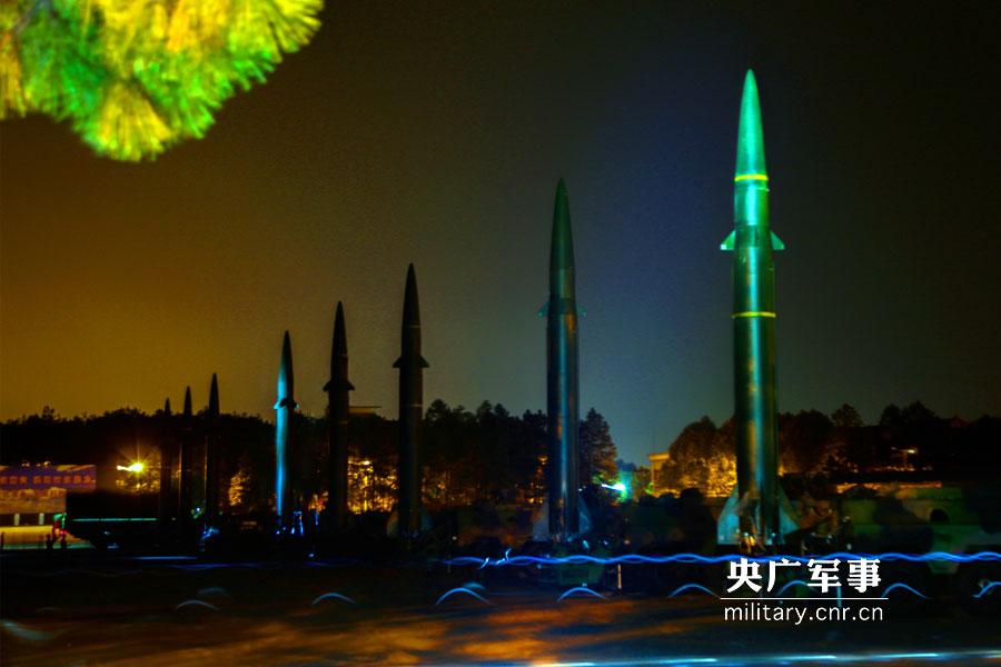 PLA Rocket Force holds dazzling nighttime rocket launch