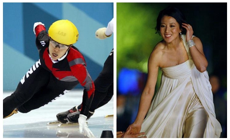 Speed and elegance of China's skaters