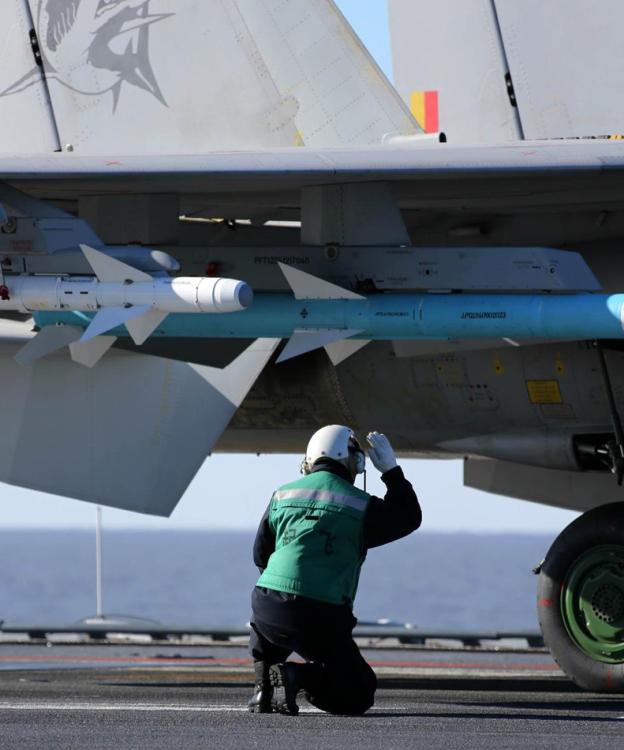 Getting close to the crew on China's aircraft carrier