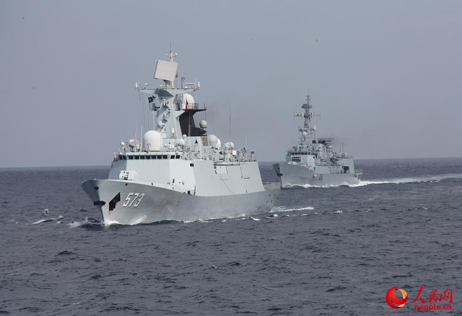 China, Pakistan hold joint naval exercises