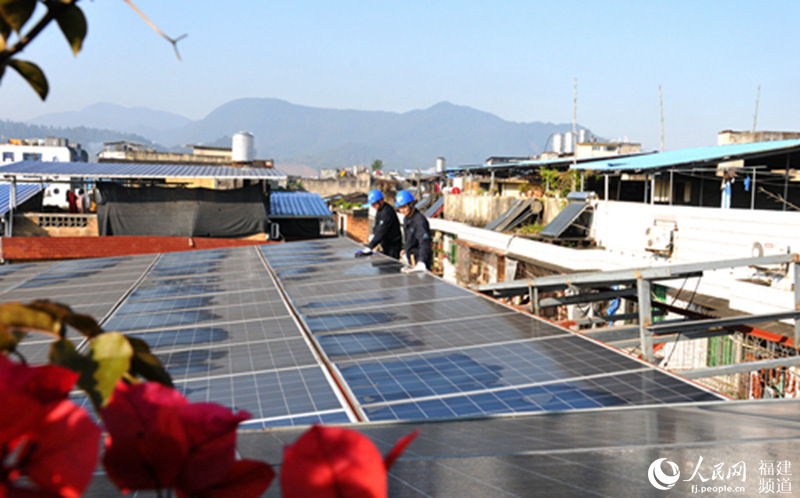 63-year-old man builds photovoltaic power station in Fujian
