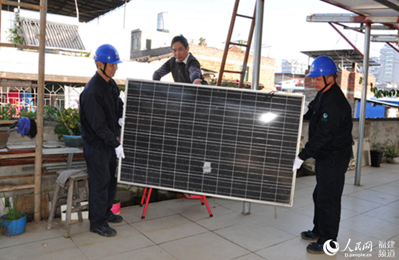 63-year-old man builds photovoltaic power station in Fujian
