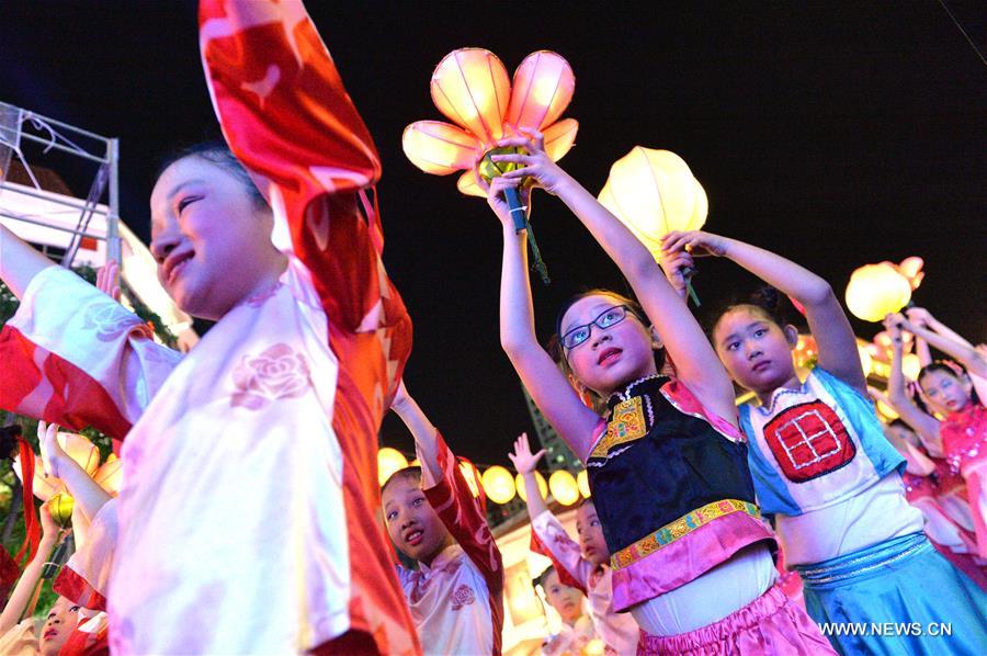 Lunar New Year celebrated in Singapore's Chinatown 