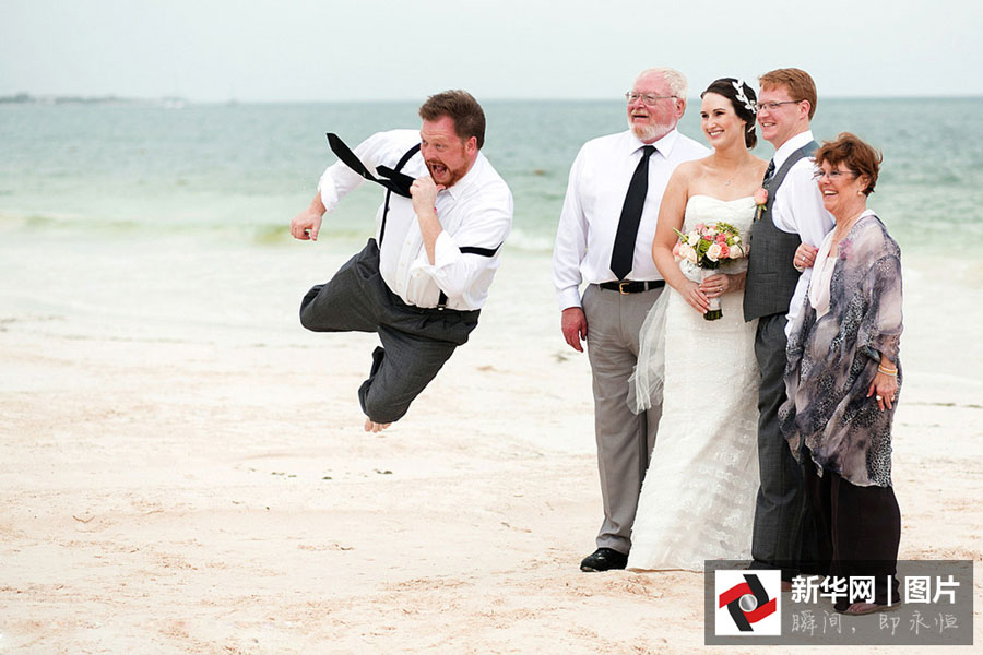 Funny wedding photos you could try 