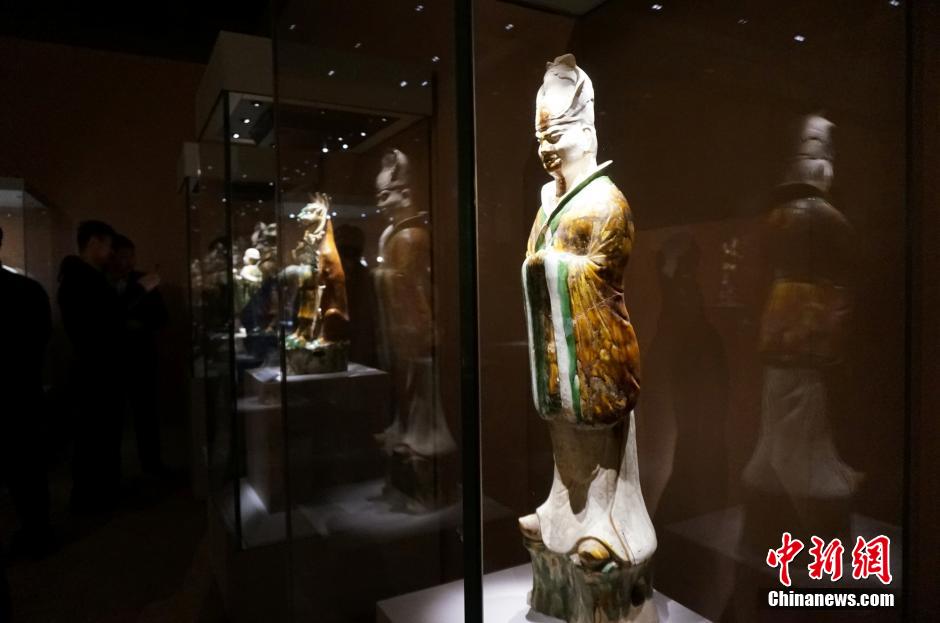 Cultural relics of Tang Dynasty separated by Taiwan Strait reunite in Henan 