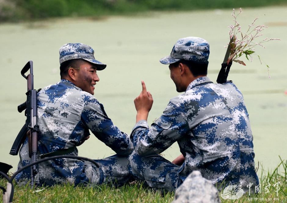 Soldiers experience strict training