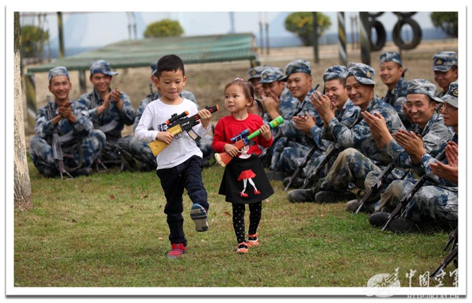 Soldiers experience strict training