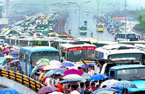 Chongqing, not Beijing, ranked as China's most congested city