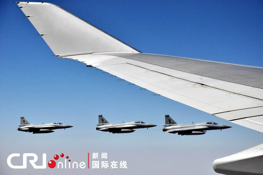 Foreign fighters in escort mission to special planes of Chinese leaders
