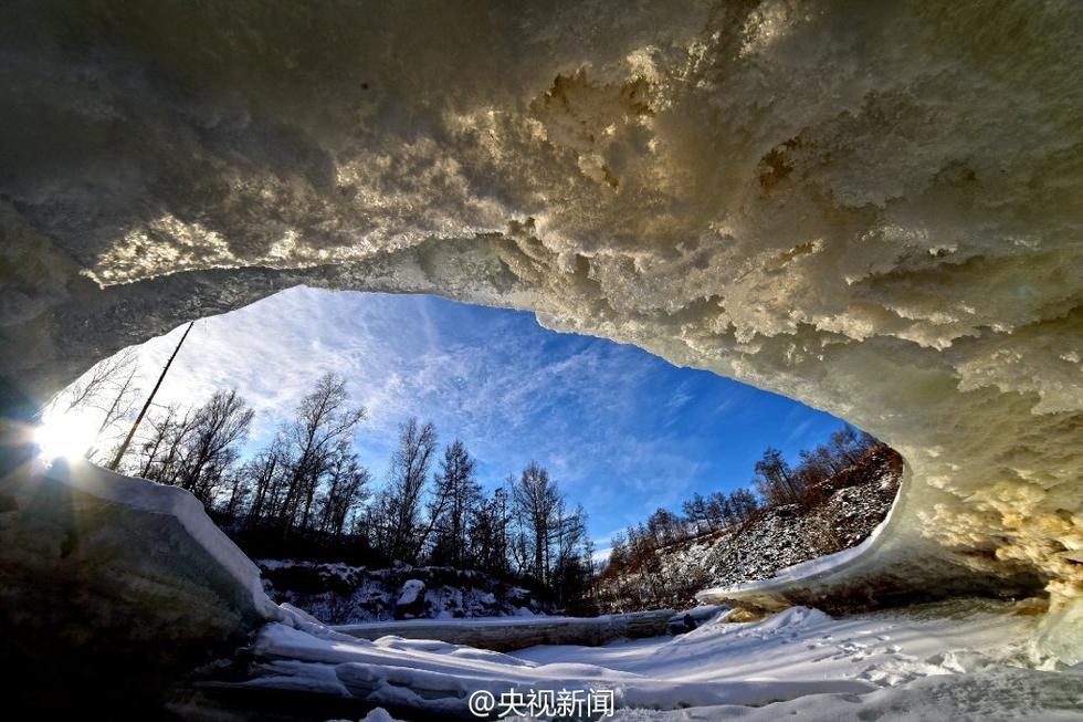 Fantastic scenery of Daxinganling at minus 40 degrees